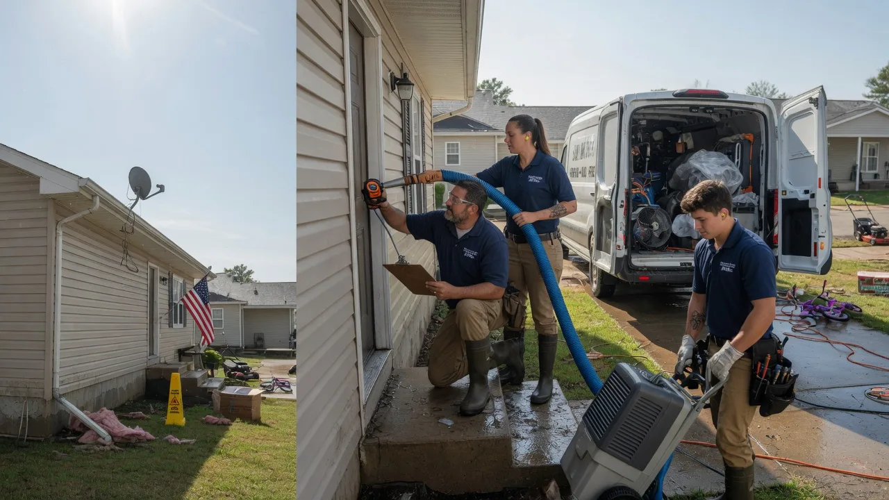 Ceiling Water Damage Restoration in Saltillo, TN near me