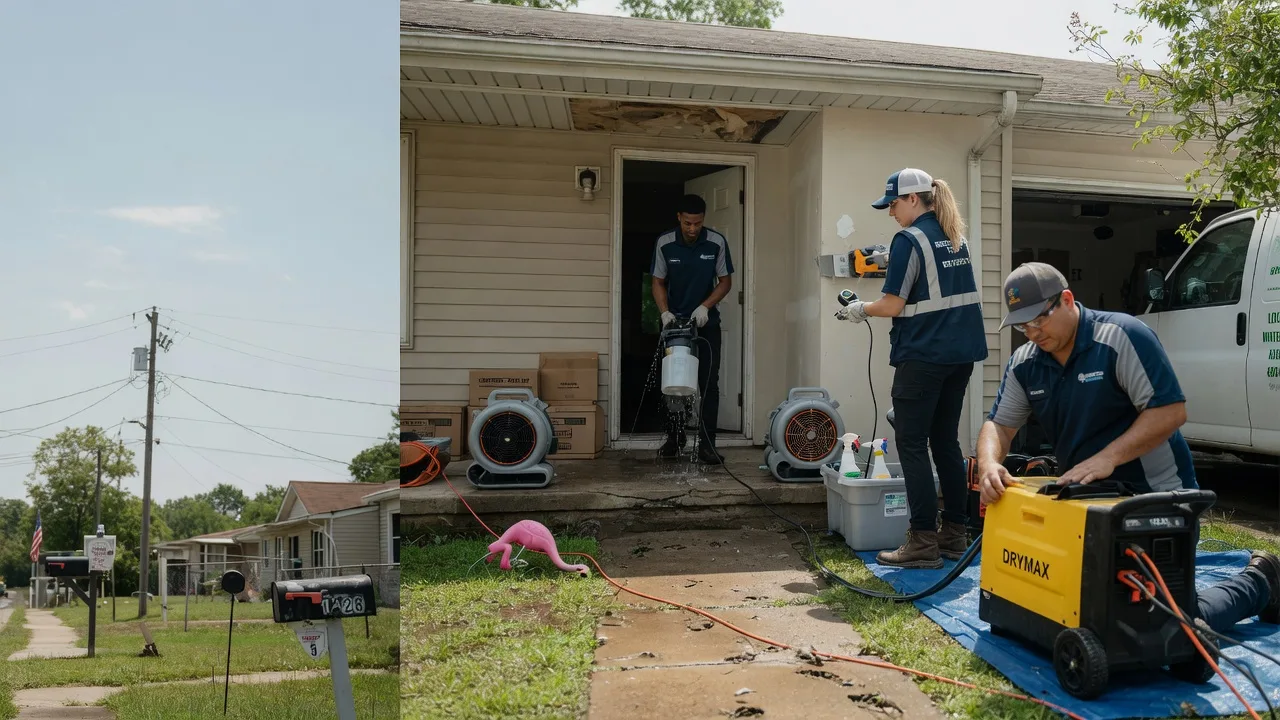 Storm Damage Water Removal in Saltillo, TN near me